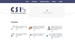 Desktop Screenshot of csirn.com.br
